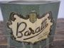 Baratti candy tin container from 1950s