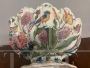 Antique large ceramic centerpiece vase by Antonibon, Bassano