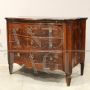 Louis XVI dresser in carved walnut, Italy 18th century