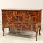 Antique 18th century Louis XV dresser in walnut              