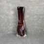 Ancient and large Ruby red Murano glass vase