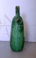 Catalan botijo ​​cantir flask in green glazed terracotta, 1970s