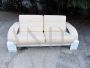 Design sofa by Nelo Sweden for Roche Bobois in white leather