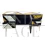 Four-color Murano glass sideboard with door and drawers