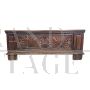 Antique richly carved 18th century chest