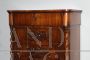 Small antique Tuscan carved dresser with drop-down drawer