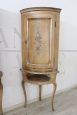 Pair of antique lacquered corner cabinets from the 18th century