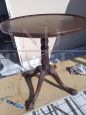 Antique smoking table with tray top, 19th century