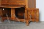 Antique Italian bread sideboard from the late 19th century in poor art