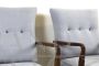 Pair of 1940s Art Deco armchairs Attr. Cassina Technical Studio