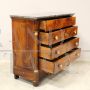 Small 19th century Empire chest of drawers in walnut