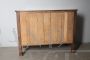 Antique Italian Empire chest of drawers from the early 19th century in walnut