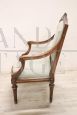 Antique Louis XVI armchair in walnut from the 18th century