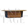 Art deco large desk in thuja briar