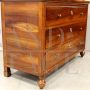 Antique classic capuchin dresser from the Charles X era, 19th century Italy