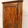 Louis Philippe cantonal corner cabinet in walnut, 19th century Italy