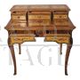 Antique French Louis XV style painted ladies' desk or dressing table