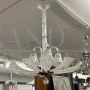 1930s art deco Barovier chandelier in Murano glass