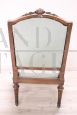 Antique Louis XVI armchair in walnut from the 18th century