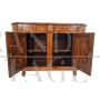 Antique Venetian sideboard from the late 18th century in cherry wood with rounded sides