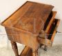 Antique Louis Philippe period bedside table or side table in walnut, 19th century