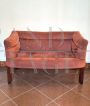 Vintage suede sofa, Oak Italia design from 1990s         