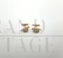 Pair of gold Chopard golf club cufflinks