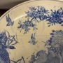 Large antique Japanese porcelain plate from the Meiji period