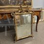 Antique mirror from the end of the 19th century - Louis XVI in carved and gilded wood