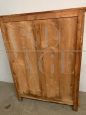 Antique Tuscan small sideboard cabinet in poor art, 19th century