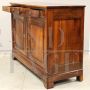 Antique Louis Philippe sideboard with two doors in walnut, 19th century