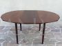 Vintage table and 4 chairs in rosewood, Dino Cavalli for Tredici srl, Pavia, 1970s