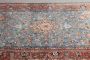 Sumptuous vintage Persian Isfahan carpet in extra fine wool, 210 x 55 cm