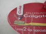 Colgate plastic advertising container, 1960s