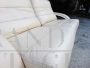 Design sofa by Nelo Sweden for Roche Bobois in white leather