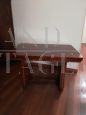 Déco extendable table in rosewood