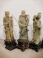 10 Chinese statuettes from the 19th century