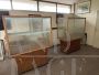 Pair of large vintage shop display cases    