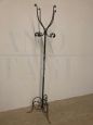 Vintage wrought iron coat stand, 1960s