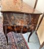 Antique Dutch dresser with beautiful floral inlays