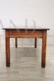 20th century solid fir rustic kitchen table