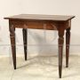 Louis XVI console desk in walnut, Italy 19th century