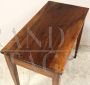 Directoire console table desk from Italy 18th century in walnut