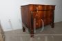 Antique Empire chest of drawers in walnut, Bologna early 19th century