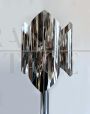 Design floor lamp attributable to Francois Monnet in steel