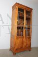 Antique 19th century Italian Tuscan display bookcase or cupboard