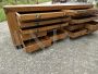 Haberdashery counter cabinet with drawers in solid oak