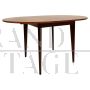 Extendable dining table in Vittorio Dassi style, Italy 1960s