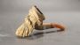 Vintage meerschaum pipe with bearded man carving