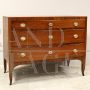 Italian Directoire period dresser in walnut from the 18th century